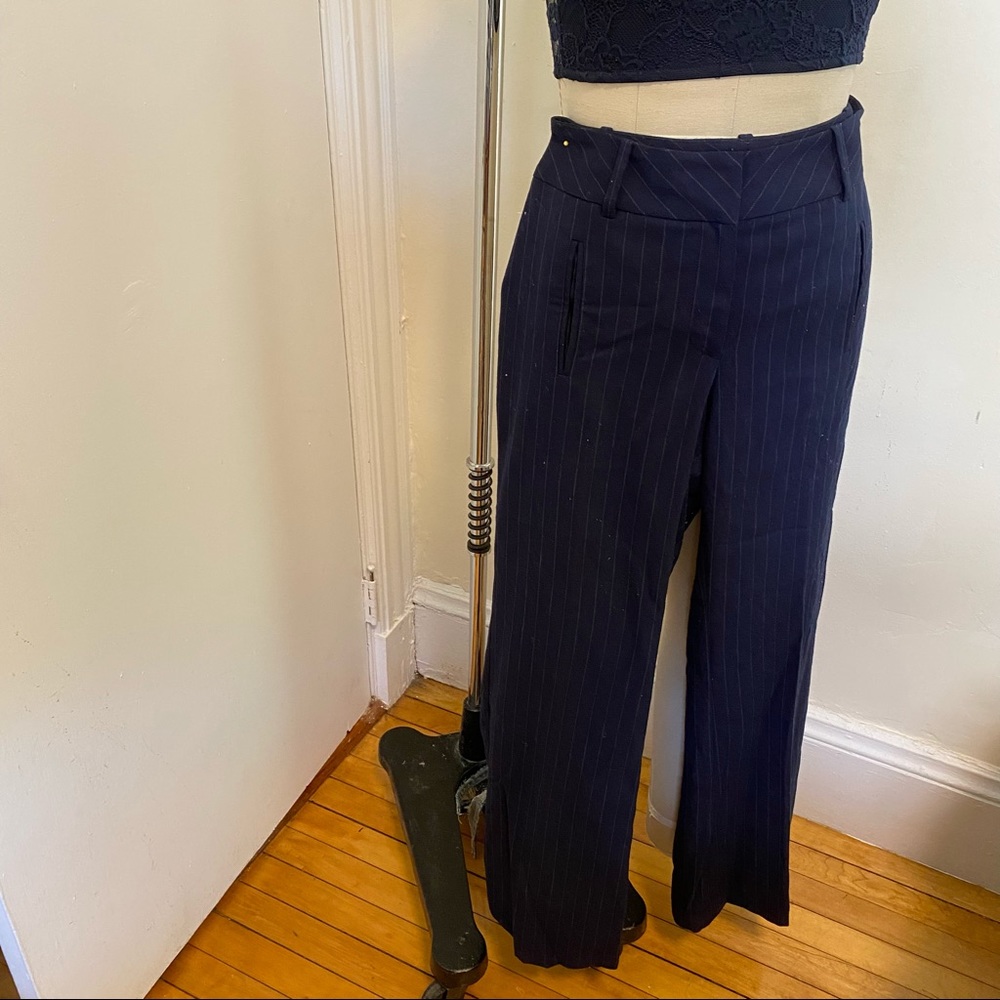 Loft Pinstriped Pants
